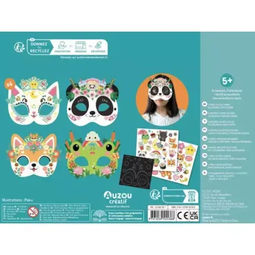 Masques et tattoos Kawaii