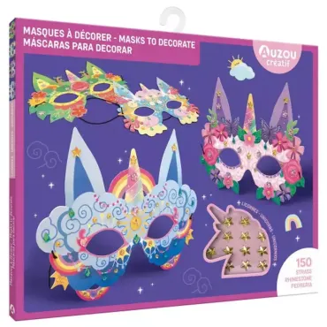 Masques et tattoos Licornes