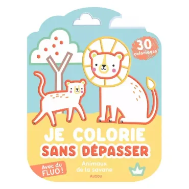 Coloriages fluo - Animaux...