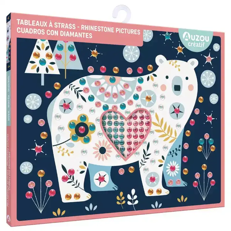 Mes tableaux scintillants en strass