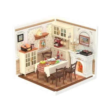 Salle à manger chaleureuse