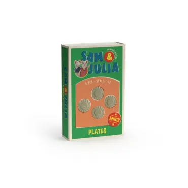 Mini's - Assiettes (4 pcs)