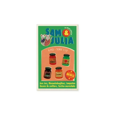 Mini's - Bocaux de Confiture (4 pcs)