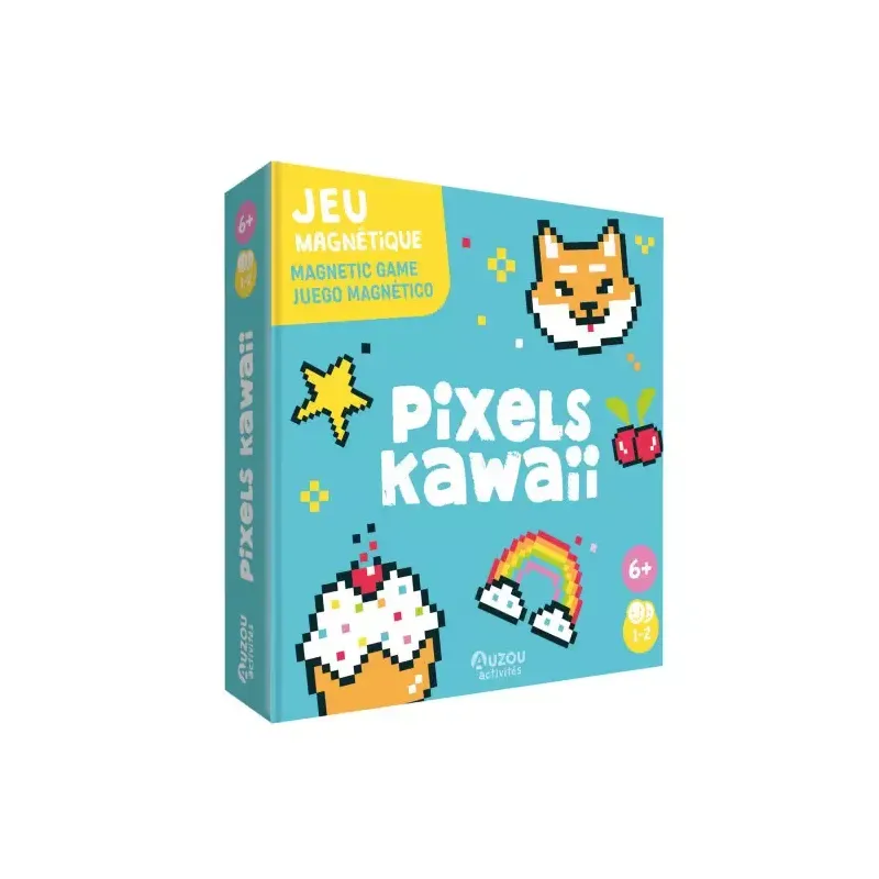 Jeu magnétique - Pixels kawaii