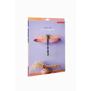 Wall Art - Pink Dragonfly