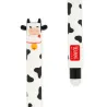 Set de 4 Stylos à Encre Gel Effaçable - Vache, Cohon, Ane et Coq