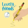 Stylo à Encre Gel - Lovely Friends - Abeille