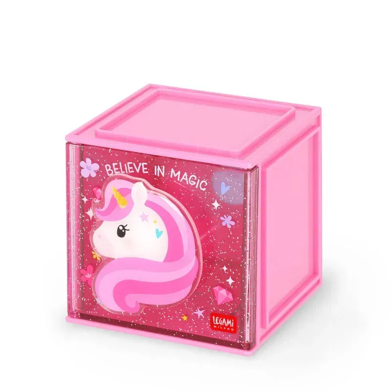 Boîte Empilable de Bureau - Licorne
