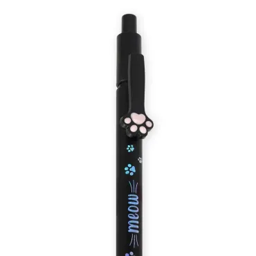 Stylos à Bille - Meow - Noir