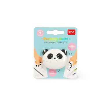 Gomme 2 en 1 - Panda