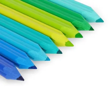 Set de 24 Crayons de Couleur avec Taille-crayon - Teddy Bear