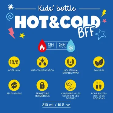 Gourde Thermique pour Enfant - Monstre