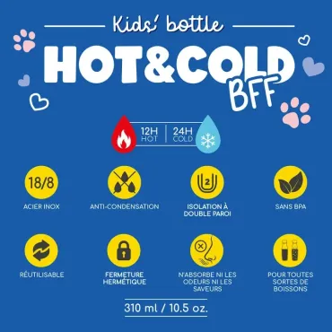 Gourde Thermique pour Enfant - Kitty