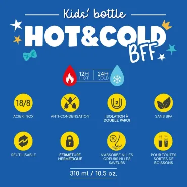 Gourde Thermique pour Enfant - Pingouin