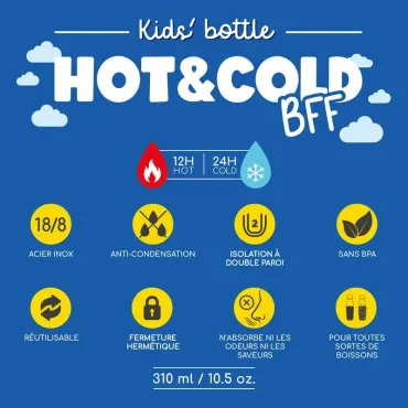 Gourde Thermique pour Enfant - Girafe
