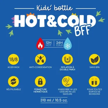 Gourde Thermique pour Enfant - Dino