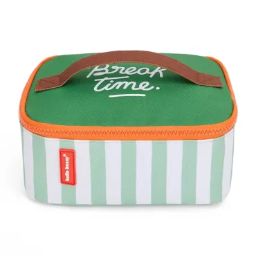 Sac repas - Green Stripes