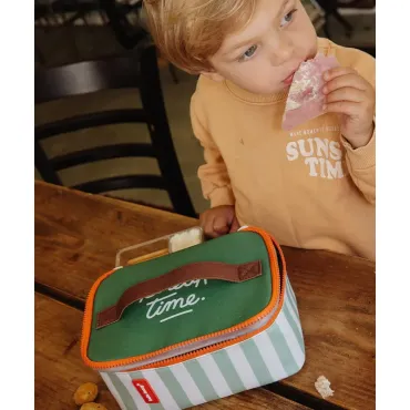 Sac repas - Green Stripes