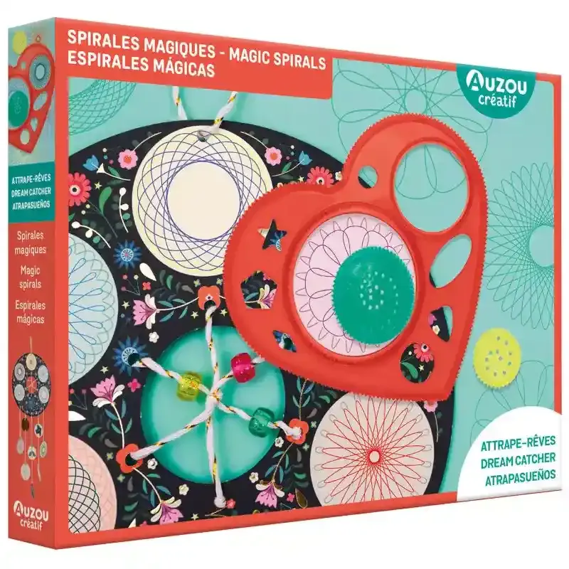 Mon coffret d'artiste - Spirales magiques - attrape-rêves