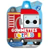 Gommettes à formes - L'aventure de petit camion de pompier