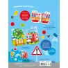Gommettes à formes - L'aventure de petit camion de pompier