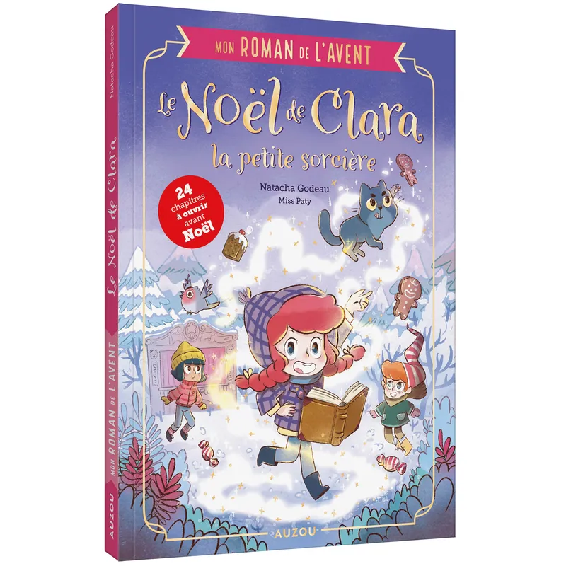 mon roman de l'avent - le noël de clara la petite sorcière