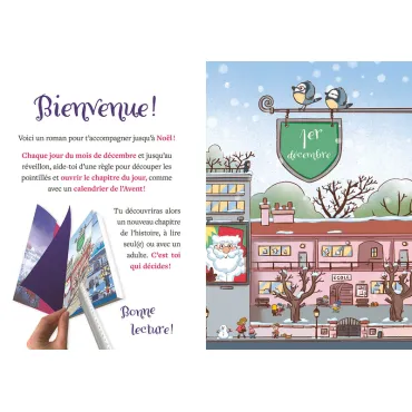 mon roman de l'avent - le noël de clara la petite sorcière