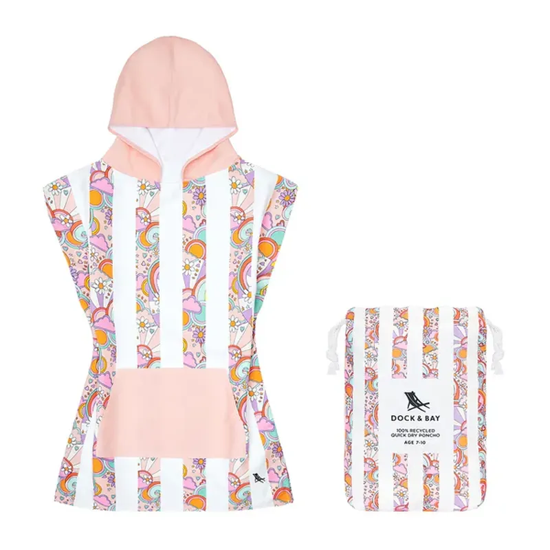 Poncho Kids - 7 à 10 ans - Pink Power