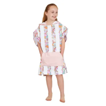 Poncho Kids - 7 à 10 ans - Pink Power