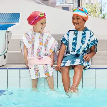 Poncho Kids - 7 à 10 ans - Pink Power