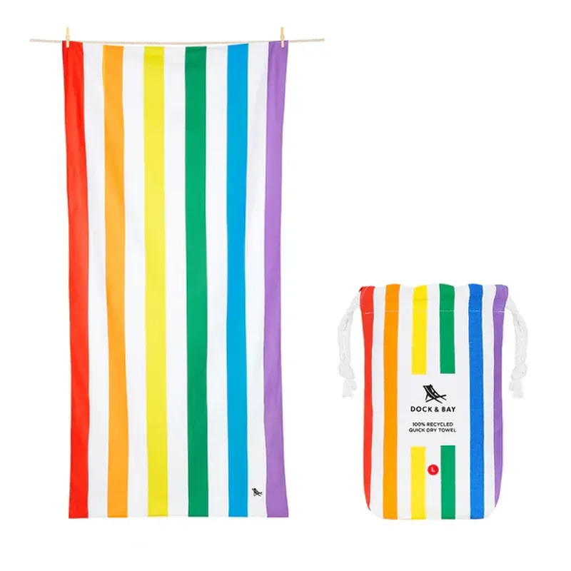  Serviette XL - Cieux Arc-en-ciel
