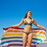  Serviette XL - Cieux Arc-en-ciel