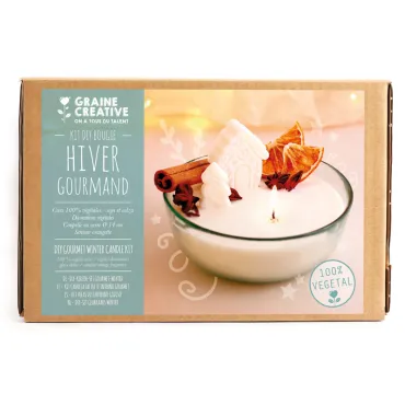 Kit DIY - Bougie hiver...