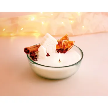 Kit DIY - Bougie hiver gourmand