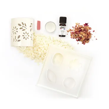 Kit DIY - L'atelier fondants à bougies fleuries