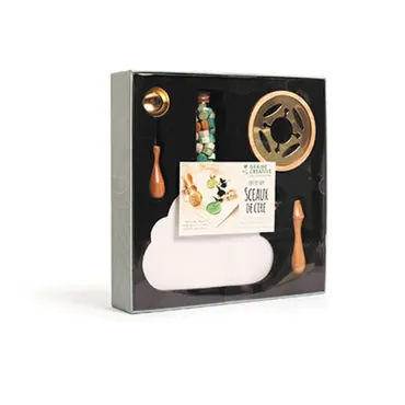 Coffret sceaux de cire à...
