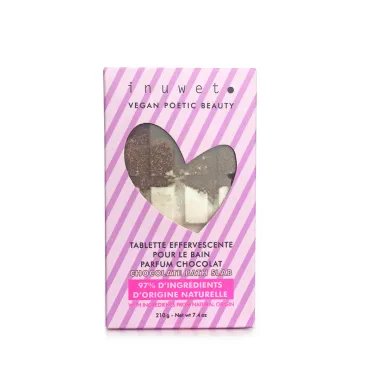 Tablette de bain effervescente - Parfum chocolat