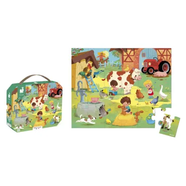 Puzzle Une Journée à la Ferme 24 pièces