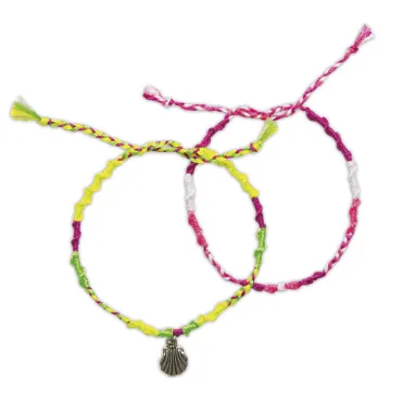 Kit Créatif - 7 Bracelets Brésiliens Fluo à Créer