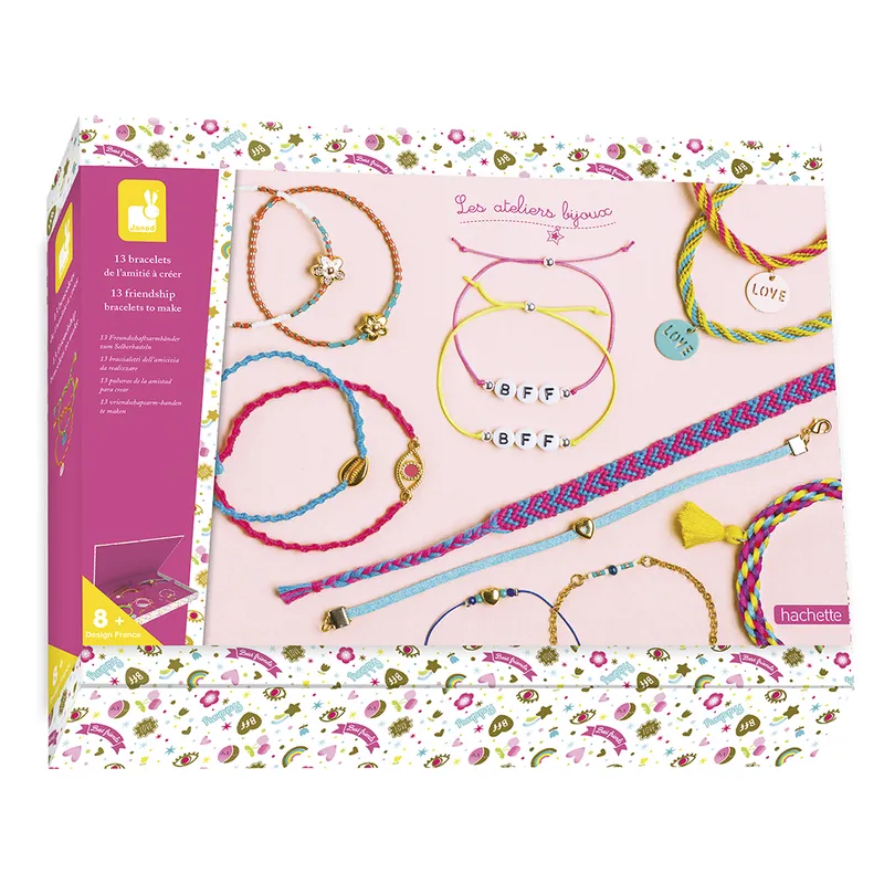 Kit Créatif - 13 Bracelets de l'Amitié à Créer