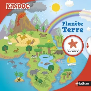 Planète Terre - Livre animé Kididoc
