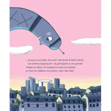 La tour Eiffel se balade à Paris