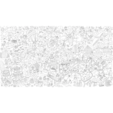 Coloriage XXL - Fantastic 