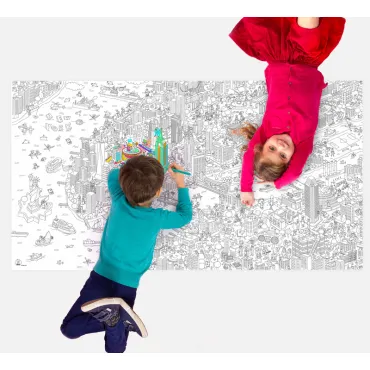 Coloriage XXL - New York