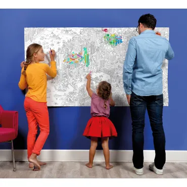 Coloriage XXL - New York