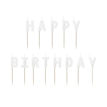 Bougies d'anniversaire...