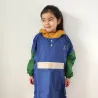 Poncho Bleu cendré - 1-3 ans