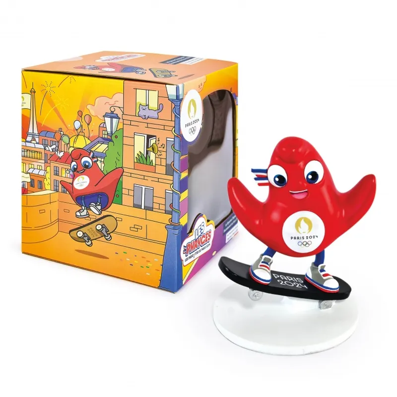 Figurine Phryge JO Paris 2024 – 25 Cm – PVC – Neuf Sous Blister