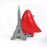 Figurine Mascotte Olympique Tour Eiffel - 12 cm