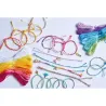 30 Bracelets Enroulés Arc-En-Ciel